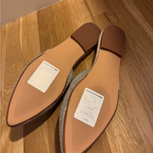 Steve Madden Rhinestone Mules - Silver - Picture 3 of 6